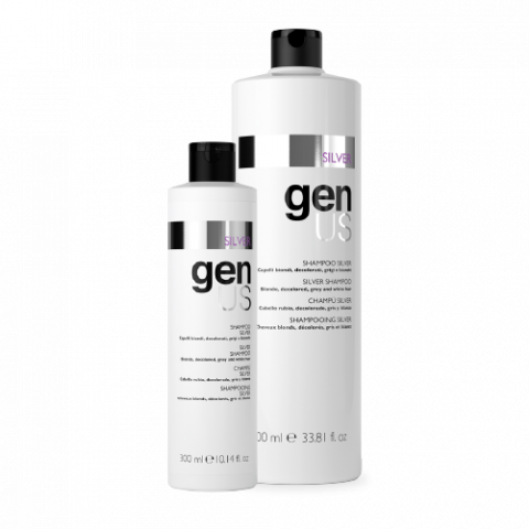 gen us - silver shampoo antigiallo - 40900-221 - Eb Cosmetica prodotti e forniture per parrucchieri Torino